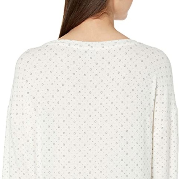 NWT Lucky Brand Long Sleeve Top w/ Cinched Cuff XS/TP - Picture 5 of 6